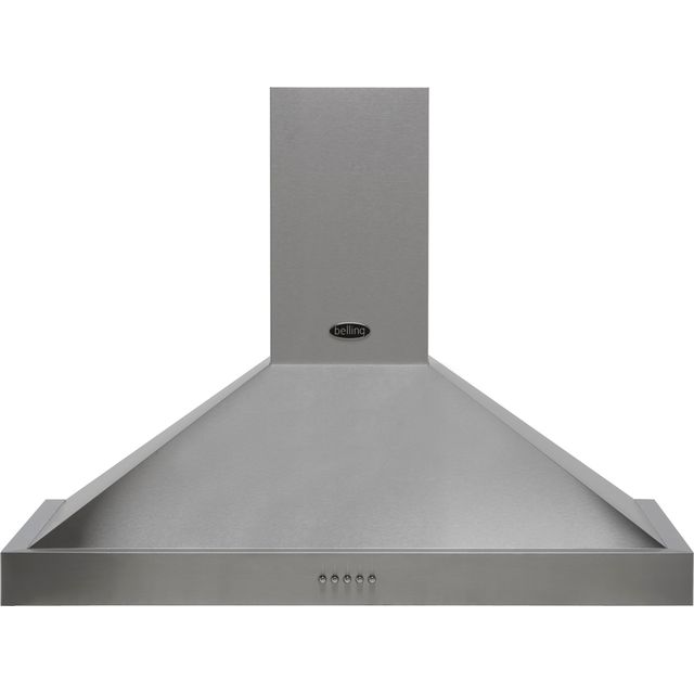 Belling COOKCENTRE 90 CHIM 90 cm Chimney Cooker Hood - Stainless Steel